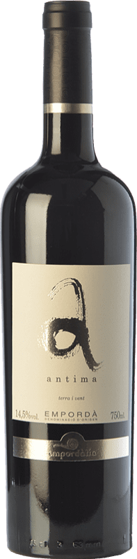 13,95 € Free Shipping | Red wine Empordàlia Antima Joven D.O. Empordà Catalonia Spain Grenache, Carignan Bottle 75 cl