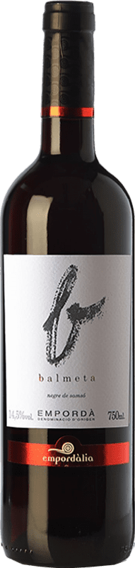 8,95 € Envío gratis | Vino tinto Empordàlia Balmeta Joven D.O. Empordà