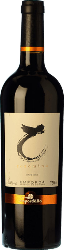 13,95 € Free Shipping | Red wine Empordàlia Coromina Crianza D.O. Empordà Catalonia Spain Grenache, Carignan Bottle 75 cl