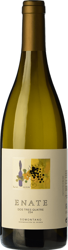 19,95 € | Vinho branco Enate 234 D.O. Somontano Aragão Espanha Chardonnay Garrafa Magnum 1,5 L