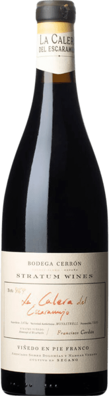 Envío gratis | Vino tinto Cerrón Stratum Wines La Calera del Escaramujo D.O. Jumilla Región de Murcia España Monastel de Rioja 75 cl