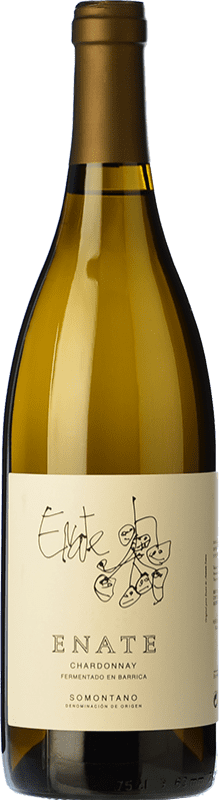 18,95 € | Белое вино Enate Fermentado en Barrica Ферментировано в бочке D.O. Somontano Арагон Испания Chardonnay 75 cl