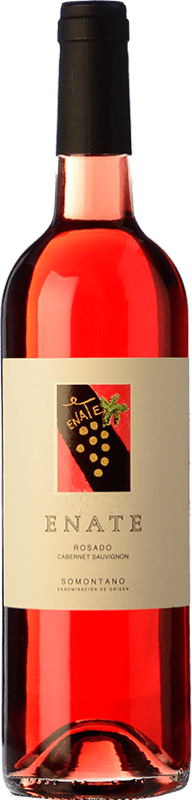 8,95 € Envío gratis | Vino rosado Enate Joven D.O. Somontano Aragón España Cabernet Sauvignon Botella 75 cl