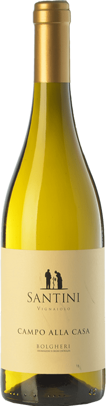 送料無料 | 白ワイン Enrico Santini Campo alla Casa D.O.C. Bolgheri トスカーナ イタリア Sauvignon — ソーヴィニヨン, Vermentino — ヴェルメンティーノ 75 cl