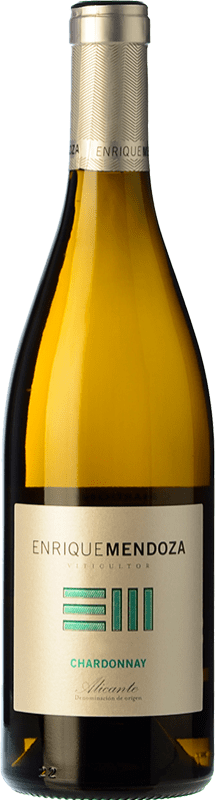 10,95 € | Белое вино Enrique Mendoza молодое D.O. Alicante Сообщество Валенсии Испания Chardonnay — Шардоне 75 cl