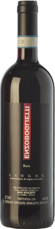 32,95 € | Красное вино Enzo Boglietti Buio D.O.C. Langhe Пьемонте Италия Nebbiolo — Неббиоло, Barbera — Барбера 75 cl