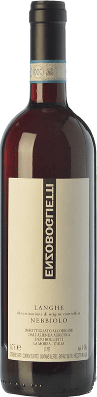 18,95 € | 红酒 Enzo Boglietti D.O.C. Langhe 皮埃蒙特 意大利 Nebbiolo 75 cl