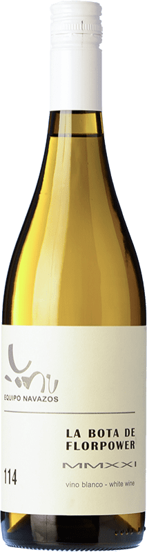 26,95 € | Vin blanc Equipo Navazos La Bota Nº 77 Florpower MMXV Crianza D.O. Manzanilla-Sanlúcar de Barrameda Andalousie Espagne Palomino Fino 75 cl