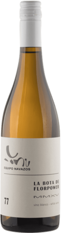 免费送货 | 白酒 Equipo Navazos La Bota Nº 77 Florpower MMXV 岁 D.O. Manzanilla-Sanlúcar de Barrameda 安达卢西亚 西班牙 Palomino Fino 75 cl