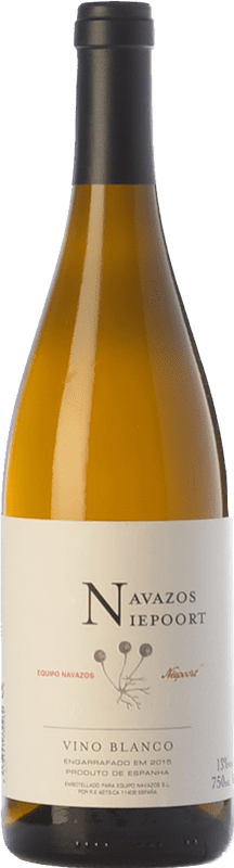Envio grátis | Vinho branco Equipo Navazos Navazos-Niepoort Crianza I.G.P. Vino de la Tierra de Cádiz Andaluzia Espanha Palomino Fino Garrafa Magnum 1,5 L