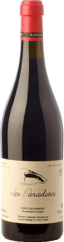 Envio grátis | Vinho Tinto Escoda Sanahuja Les Paradetes Jovem D.O. Conca de Barberà Catalunha Espanha Garnacha — Grenache, Samsó, Sumoll 75 cl