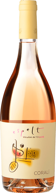 10,95 € | 玫瑰酒 Espelt Coralí Rosat D.O. Empordà 加泰罗尼亚 西班牙 Merlot, Grenache, Cabernet Sauvignon 75 cl