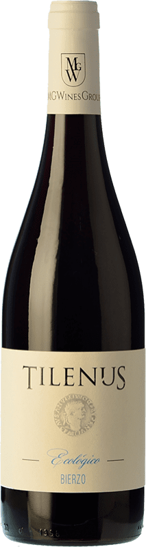 9,95 € | Red wine Estefanía Tilenus Ecológico Joven D.O. Bierzo Castilla y León Spain Mencía Bottle 75 cl