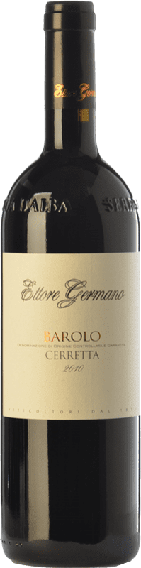 Бесплатная доставка | Красное вино Ettore Germano Cerretta D.O.C.G. Barolo Пьемонте Италия Nebbiolo — Неббиоло 75 cl