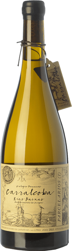 Envio grátis | Vinho branco Zárate Carralcoba Crianza D.O. Rías Baixas Galiza Espanha Albariño 75 cl