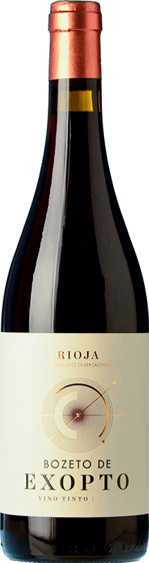 8,95 € Free Shipping | Red wine Exopto Bozeto Joven D.O.Ca. Rioja The Rioja Spain Tempranillo, Grenache, Graciano Bottle 75 cl