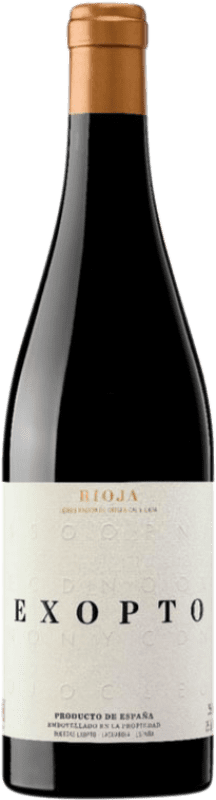 27,95 € | Red wine Exopto Aged D.O.Ca. Rioja The Rioja Spain Tempranillo, Grenache, Graciano Bottle 75 cl