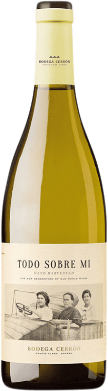 免费送货 | 白酒 Cerrón Todo Sobre Mí D.O. Jumilla 穆尔西亚地区 西班牙 Chardonnay 75 cl