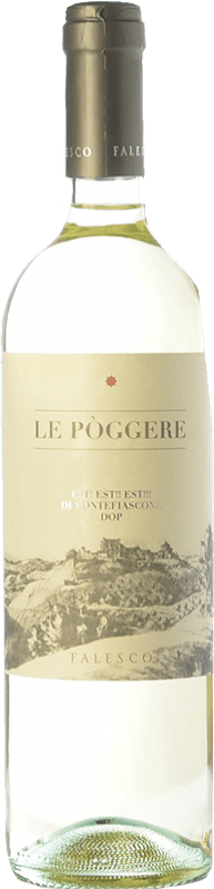 5,95 € | White wine Falesco Le Poggere D.O.C. Est! Est! Est! di Montefiascone Lazio Italy Trebbiano, Malvasia del Lazio, Roscetto 75 cl