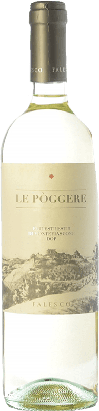 7,95 € Бесплатная доставка | Белое вино Falesco Le Poggere D.O.C. Est! Est! Est! di Montefiascone