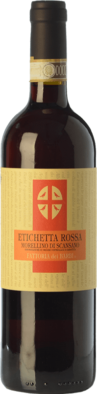 8,95 € Free Shipping | Red wine Fattoria dei Barbi Etichetta Rossa D.O.C.G. Morellino di Scansano