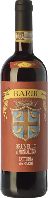 107,95 € | Red wine Fattoria dei Barbi Reserve D.O.C.G. Brunello di Montalcino Tuscany Italy Sangiovese 75 cl