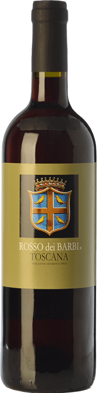 8,95 € Envio grátis | Vinho tinto Fattoria dei Barbi Rosso dei Barbi I.G.T. Toscana