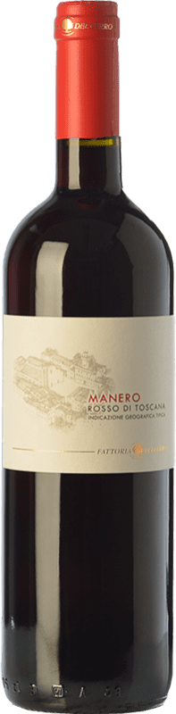 11,95 € | Красное вино Fattoria del Cerro Manero Rosso I.G.T. Toscana Тоскана Италия Merlot, Sangiovese 75 cl