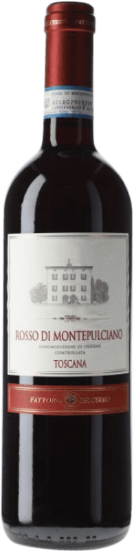 10,95 € | Red wine Fattoria del Cerro D.O.C. Rosso di Montepulciano Tuscany Italy Syrah, Sangiovese Bottle 75 cl