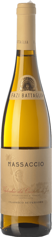 18,95 € Бесплатная доставка | Белое вино Fazi Battaglia Superiore Massaccio D.O.C. Verdicchio dei Castelli di Jesi