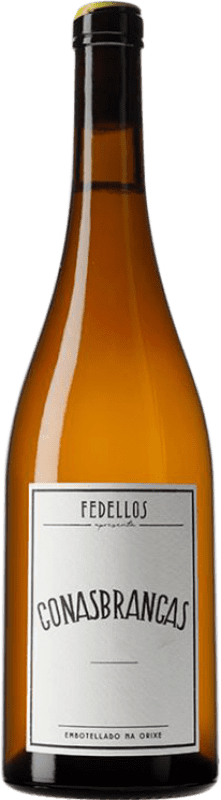 23,95 € | White wine Fedellos do Couto Conasbrancas Aged D.O. Ribeira Sacra Galicia Spain Godello, Treixadura, Doña Blanca 75 cl