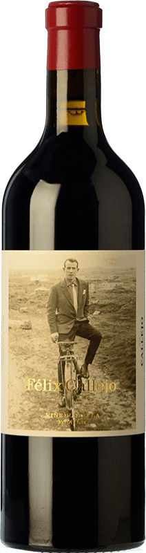 108,95 € Envío gratis | Vino tinto Félix Callejo Viñedos de la Familia Crianza D.O. Ribera del Duero