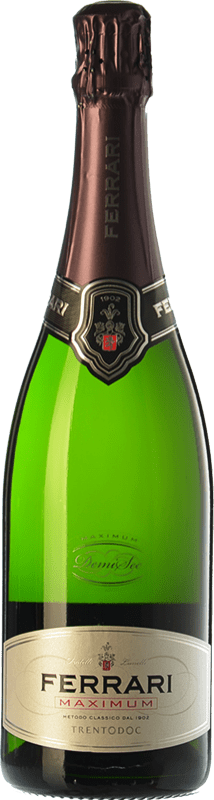 25,95 € Envoi gratuit | Blanc mousseux Ferrari Maximum Demi-Sec Demi-Sucré D.O.C. Trento