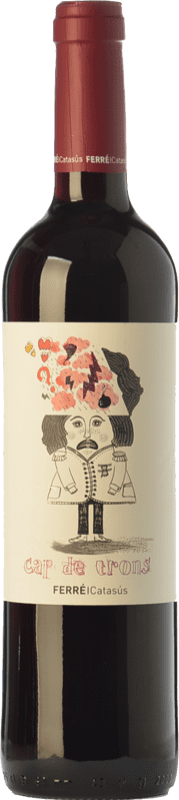 9,95 € | Red wine Ferré i Catasús Cap de Trons Joven D.O. Penedès Catalonia Spain Merlot, Syrah, Cabernet Sauvignon Bottle 75 cl