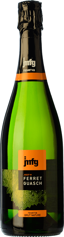 12,95 € | Белое игристое вино Ferret Guasch Природа Брута Резерв D.O. Cava Каталония Испания Macabeo, Xarel·lo, Parellada 75 cl