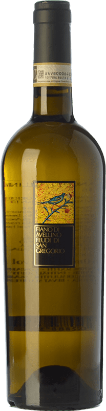 14,95 € Free Shipping | White wine Feudi di San Gregorio D.O.C.G. Fiano d'Avellino Campania Italy Fiano Bottle 75 cl