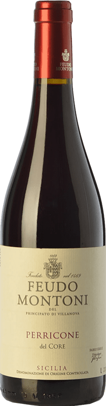 49,95 € Envio grátis | Vinho tinto Feudo Montoni I.G.T. Terre Siciliane Biológico