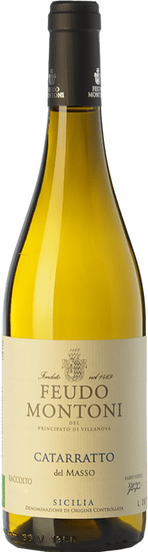 14,95 € | Белое вино Feudo Montoni Del Masso I.G.T. Terre Siciliane Сицилия Италия Catarratto 75 cl