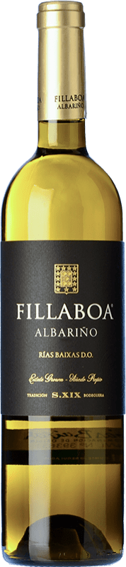 白酒 Fillaboa 2016 D.O. Rías Baixas 加利西亚 西班牙 Albariño 瓶子 75 cl