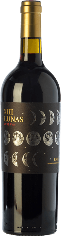 Бесплатная доставка | Красное вино Fin de Siglo XIII Lunas Резерва D.O.Ca. Rioja Ла-Риоха Испания Tempranillo — Темпранильо 75 cl