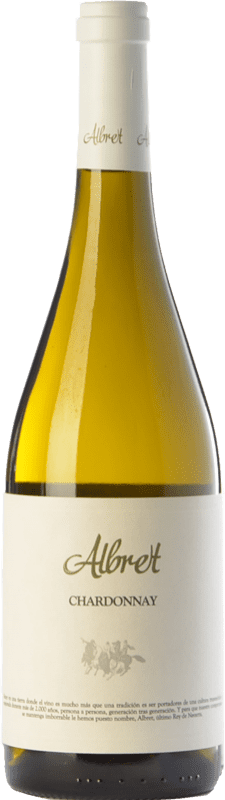 10,95 € | Vino blanco Albret Crianza D.O. Navarra Navarra España Chardonnay 75 cl