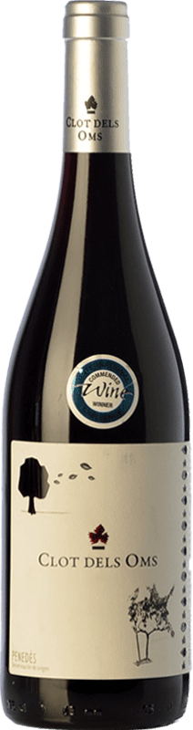 8,95 € | Red wine Ca N'Estella Clot dels Oms Negre Young D.O. Penedès Catalonia Spain Merlot, Cabernet Sauvignon Bottle 75 cl