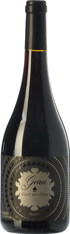 12,95 € Free Shipping | Red wine Ca N'Estella Gran Clot dels Oms Merlot Aged D.O. Penedès
