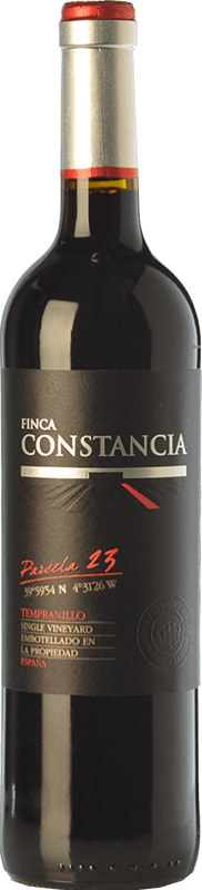 6,95 € | Red wine Finca Constancia Parcela 23 Young I.G.P. Vino de la Tierra de Castilla Castilla la Mancha Spain Tempranillo Bottle 75 cl