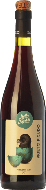 4,95 € Envío gratis | Vino tinto Finca La Estacada Hello World Joven I.G.P. Vino de la Tierra de Castilla