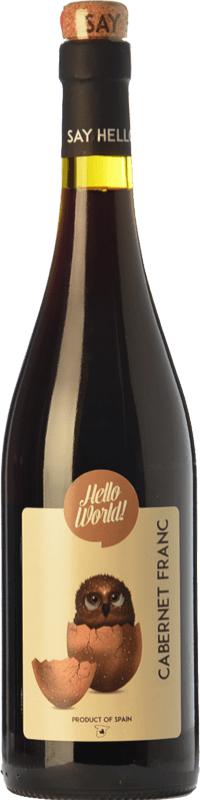 6,95 € | Red wine Finca La Estacada Hello World Young I.G.P. Vino de la Tierra de Castilla Castilla la Mancha Spain Cabernet Franc Bottle 75 cl