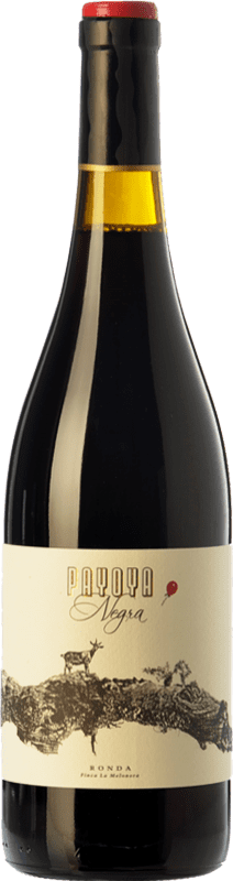 23,95 € | Red wine Finca La Melonera Payoya Negra Aged D.O. Sierras de Málaga Andalusia Spain Syrah, Grenache, Tintilla de Rota Bottle 75 cl