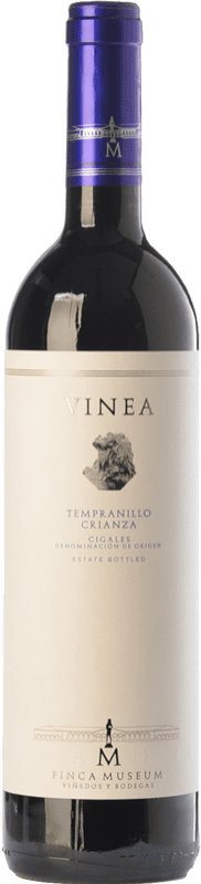 8,95 € Free Shipping | Red wine Museum Vinea Crianza D.O. Cigales Castilla y León Spain Tempranillo Bottle 75 cl