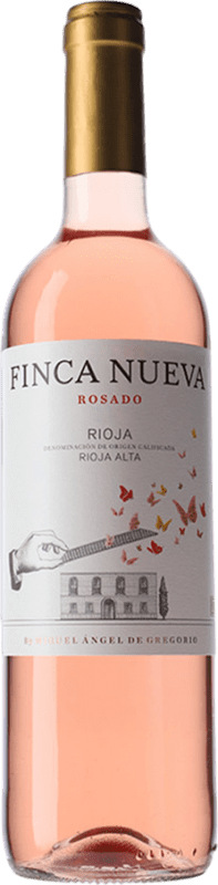 Envío gratis | Vino Rosado Finca Nueva D.O.Ca. Rioja La Rioja España Tempranillo, Garnacha 75 cl
