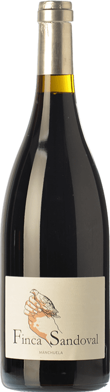 24,95 € | Red wine Finca Sandoval Crianza D.O. Manchuela Castilla la Mancha Spain Syrah, Monastrell, Bobal Bottle 75 cl